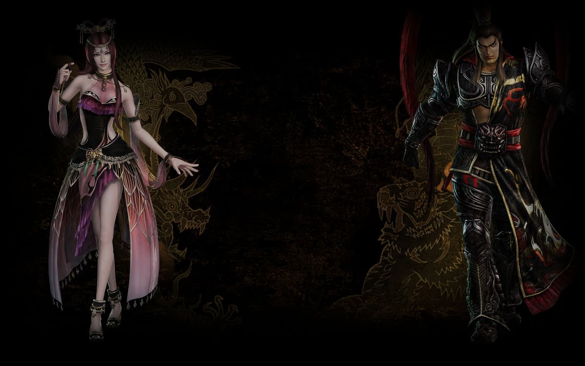 Diaochan & Lu Bu / 貂蝉と呂布