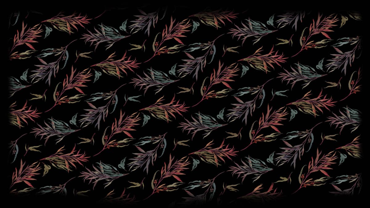 Gum Leaf Floral Pattern