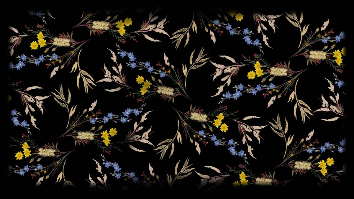 Daisy Yam Floral Pattern