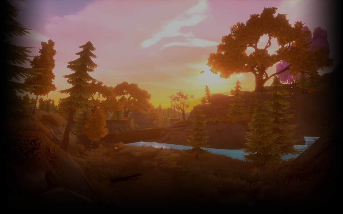 Mysterious forest (Profile Background)