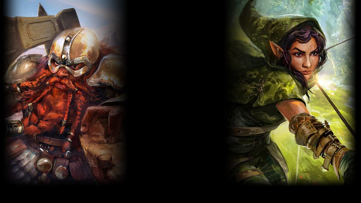 Elf and Dwarf