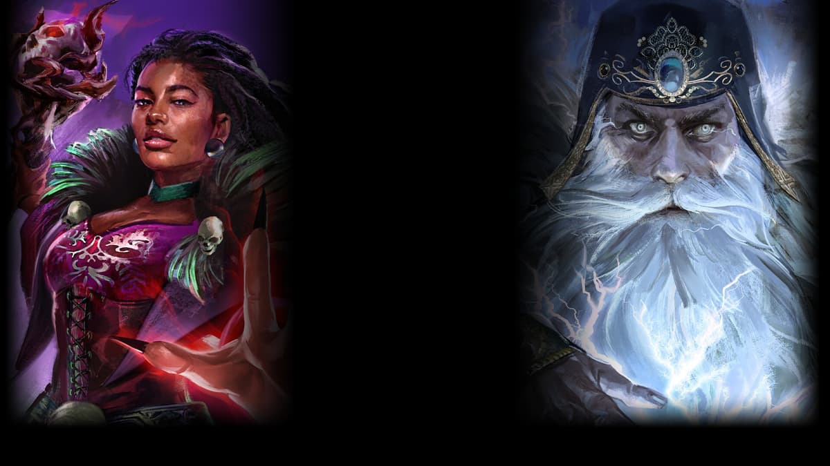 Wizard and Sorceress