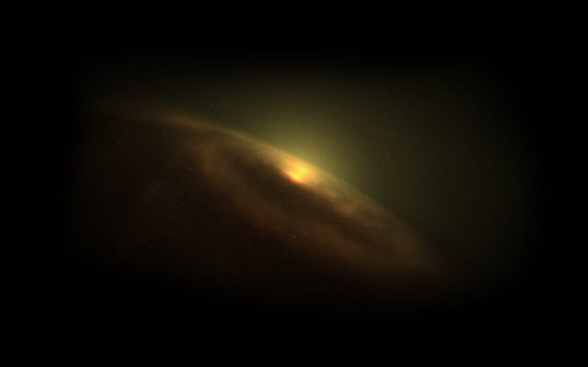 Yellow nebula